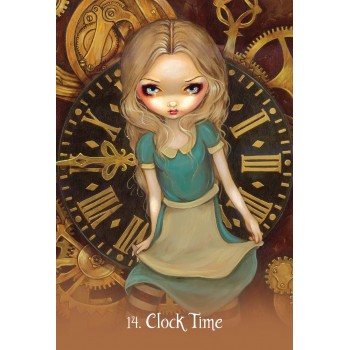 Alice: The Wonderland Kišeninės Orakulo kortos Blue Angel